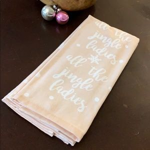 “All The Jingle Ladies” Towel Set